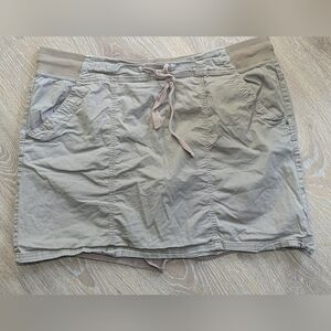 Penningtons DC Jeans Women's Cargo Khaki Skort‎ Y2K Utility Hiking Outdoor